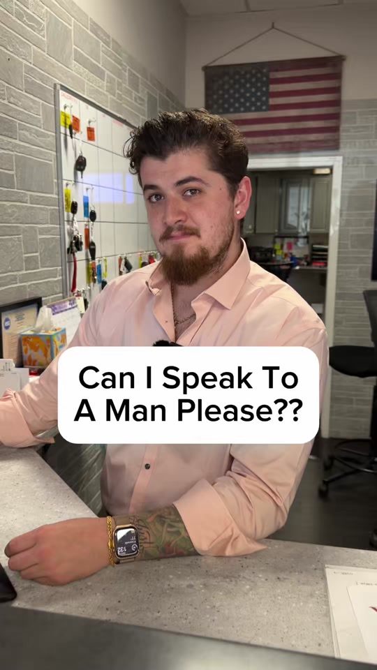 Eich Brothers TikTok: "Can I speak to a man, please?"